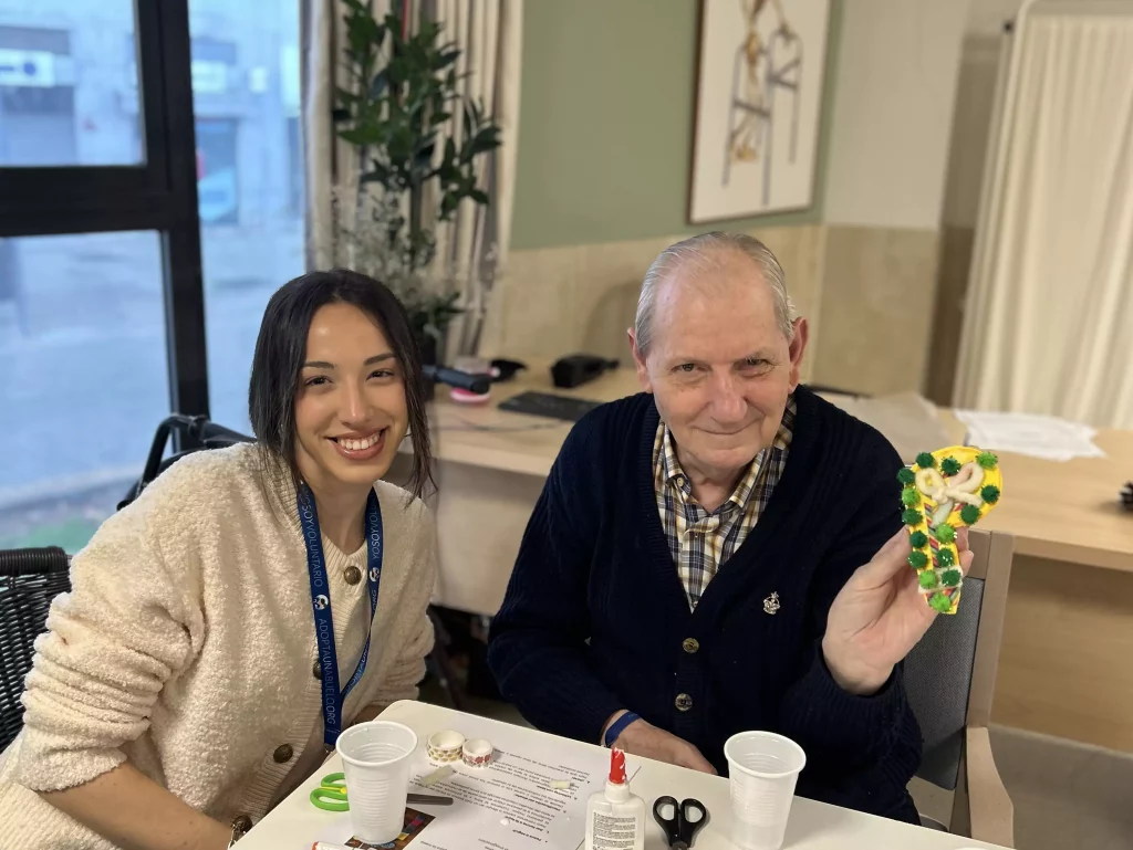 Lettering con lana con KPMG