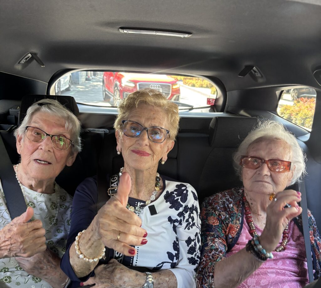 Las abuelas se mueven con Uber