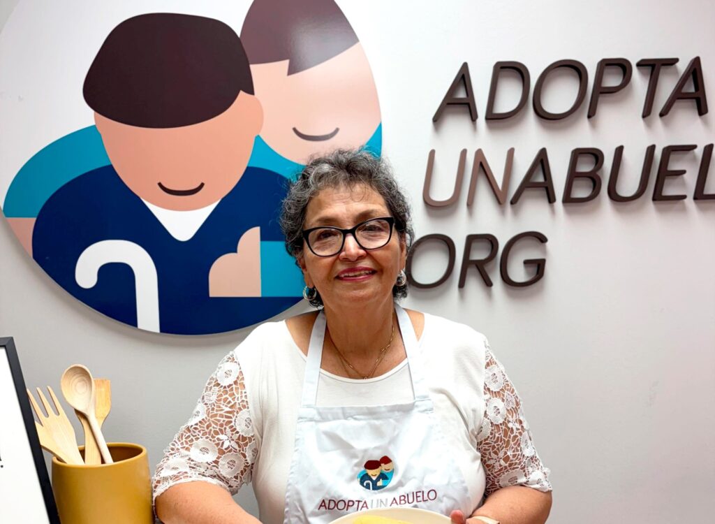 Gloria conquista a AXA con sus empanadas venezolanas