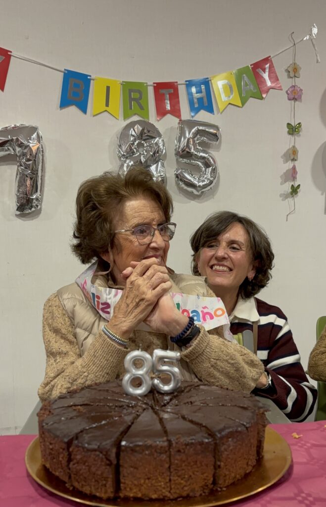 El cumple de Maruja y Catalina